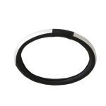 Kavach Classy Neo Design Car Steering Cover Black and White