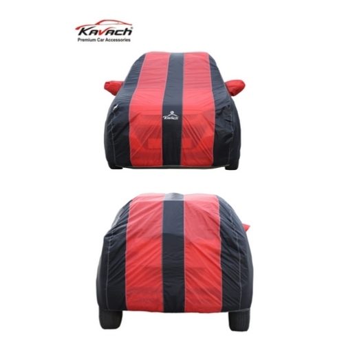 Car Body Protection Cover Red Black