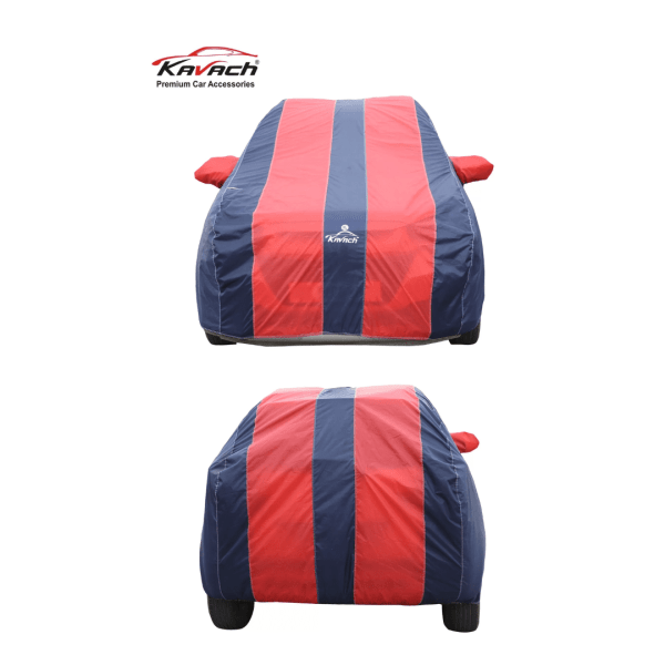 Car body cover Blue Red