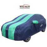 car cover in blue and green color