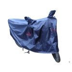 bike cover in blue color