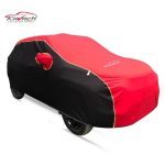 Neon Red Black Car Body Cover