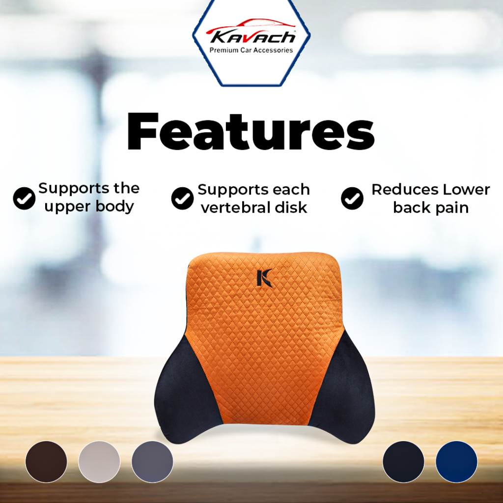 Lumbar Support Clasp features