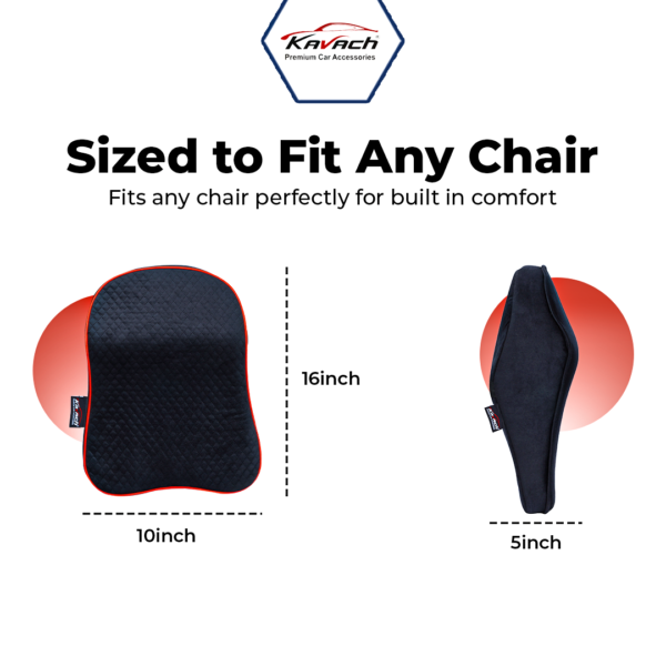 Universal Neck Rest Pillow Dimenssion image