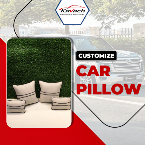 customize car neck rest pillow