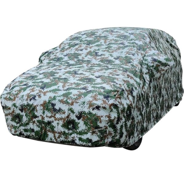 Military Print Car Cover X1